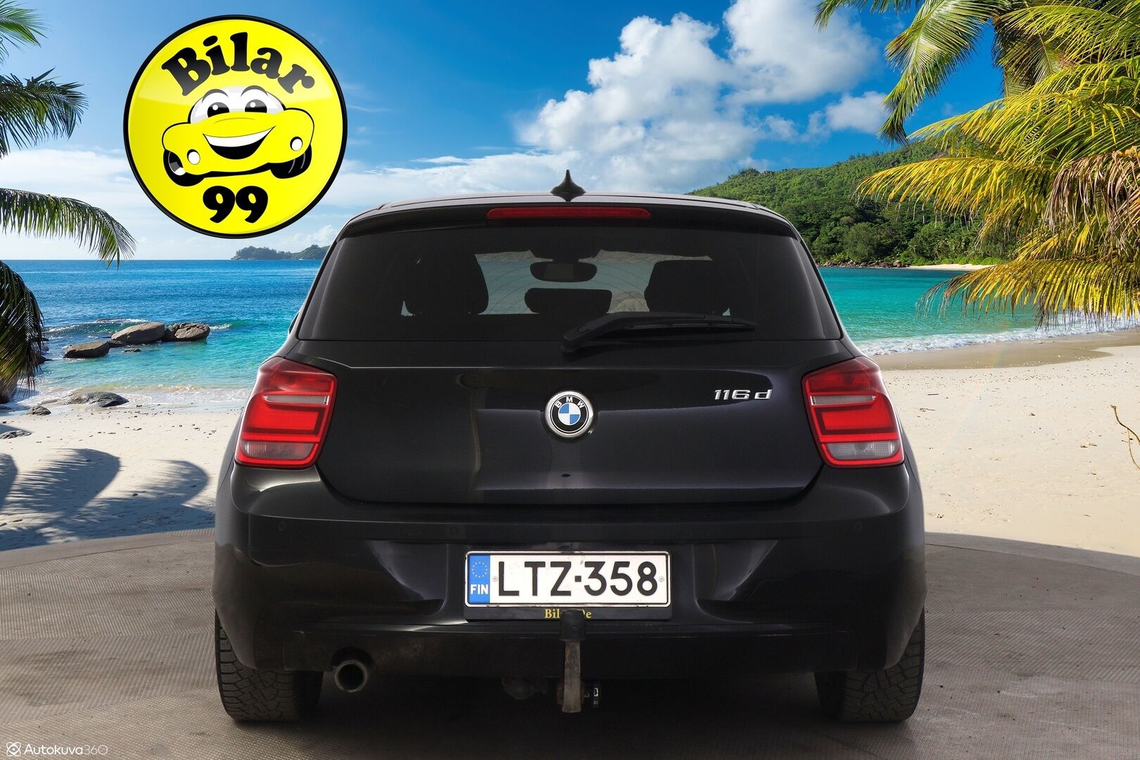 BMW 116 2013 F20 TwinPower Turbo Business Edition Sport - Suomi-auto / Lohkolämmitin / Xenon / P. tutka / Vetokoukku / Sporttipenkit