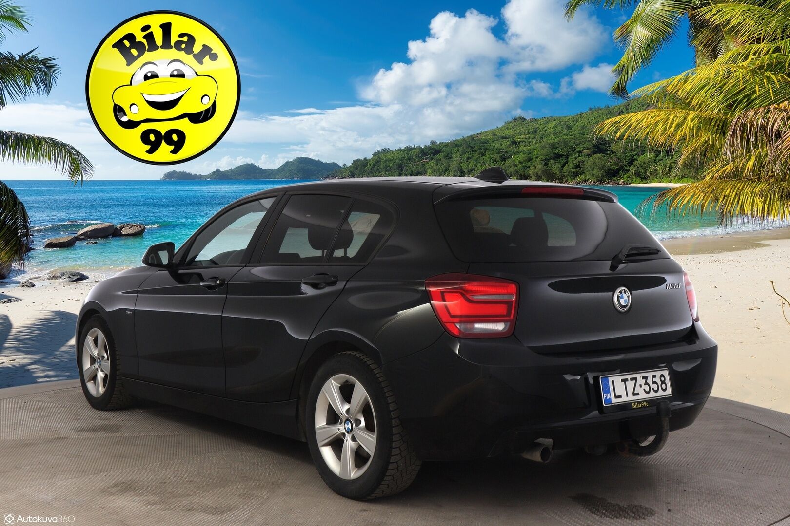 BMW 116 2013 F20 TwinPower Turbo Business Edition Sport - Suomi-auto / Lohkolämmitin / Xenon / P. tutka / Vetokoukku / Sporttipenkit