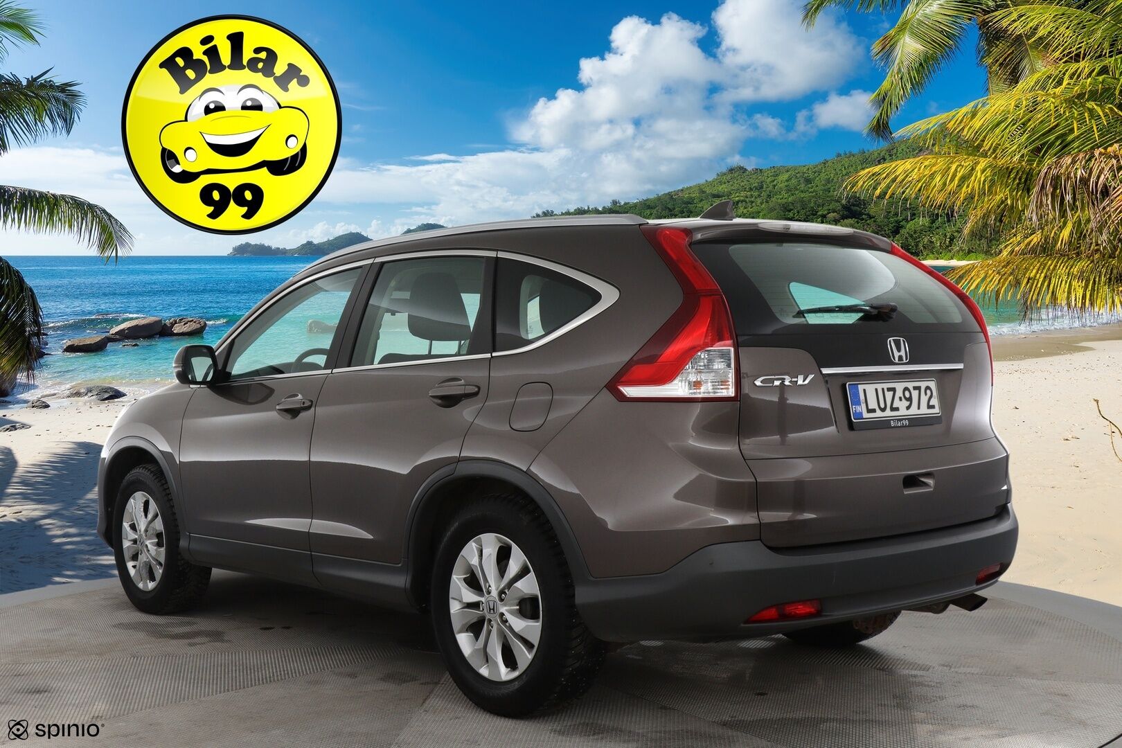 Honda CR-V 2013 Comfort 4WD * Lohkolämmitin / Vakkari / Vetokoukku / Aut. Ilmastointi / Siistikuntoinen! * - 1-om. Suomi-auto / Merkkihuollot / Uudet kesä- sekä talvirenkaat / 2x alumiinivanteet! - HULLUT AVAJAISHULINAT KORKOTARJOUS 3,29 %