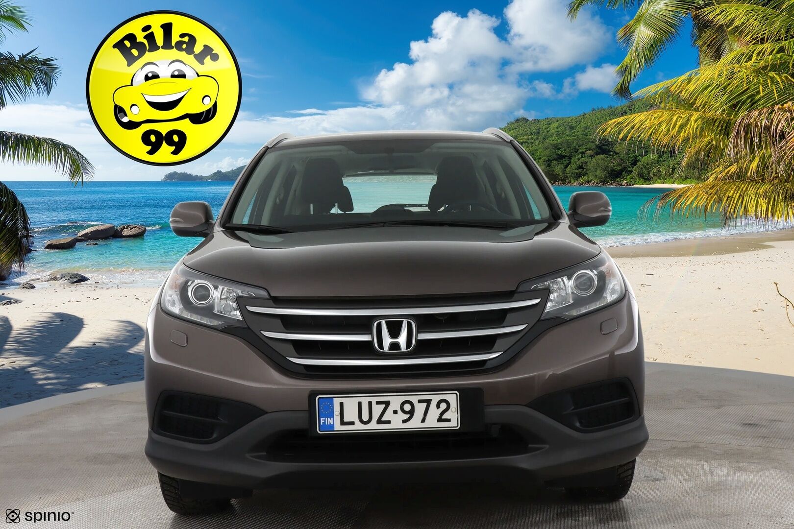 Honda CR-V 2013 Comfort 4WD / Lohkolämmitin / Vakkari / Irroitettava koukku / Aut. Ilmastointi / Siistikuntoinen! - 1-om. Suomi-auto / Merkkihuollot / Uudet kesä- sekä talvirenkaat / 2x alumiinivanteet!