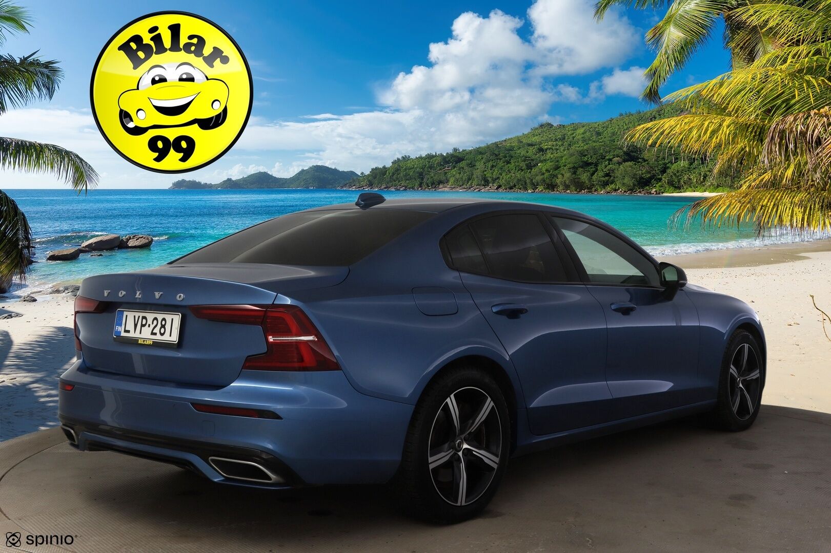 Volvo S60 2021 T8 TwE AWD Business R-Design aut * 360° / HarmanKardon / ACC / BLIS / Sporttipenkit muistilla / Webasto * - Vetokoukku / Kahdet renkaat Volvon alumiinivanteilla / Jakohihna juuri vaihdettu!