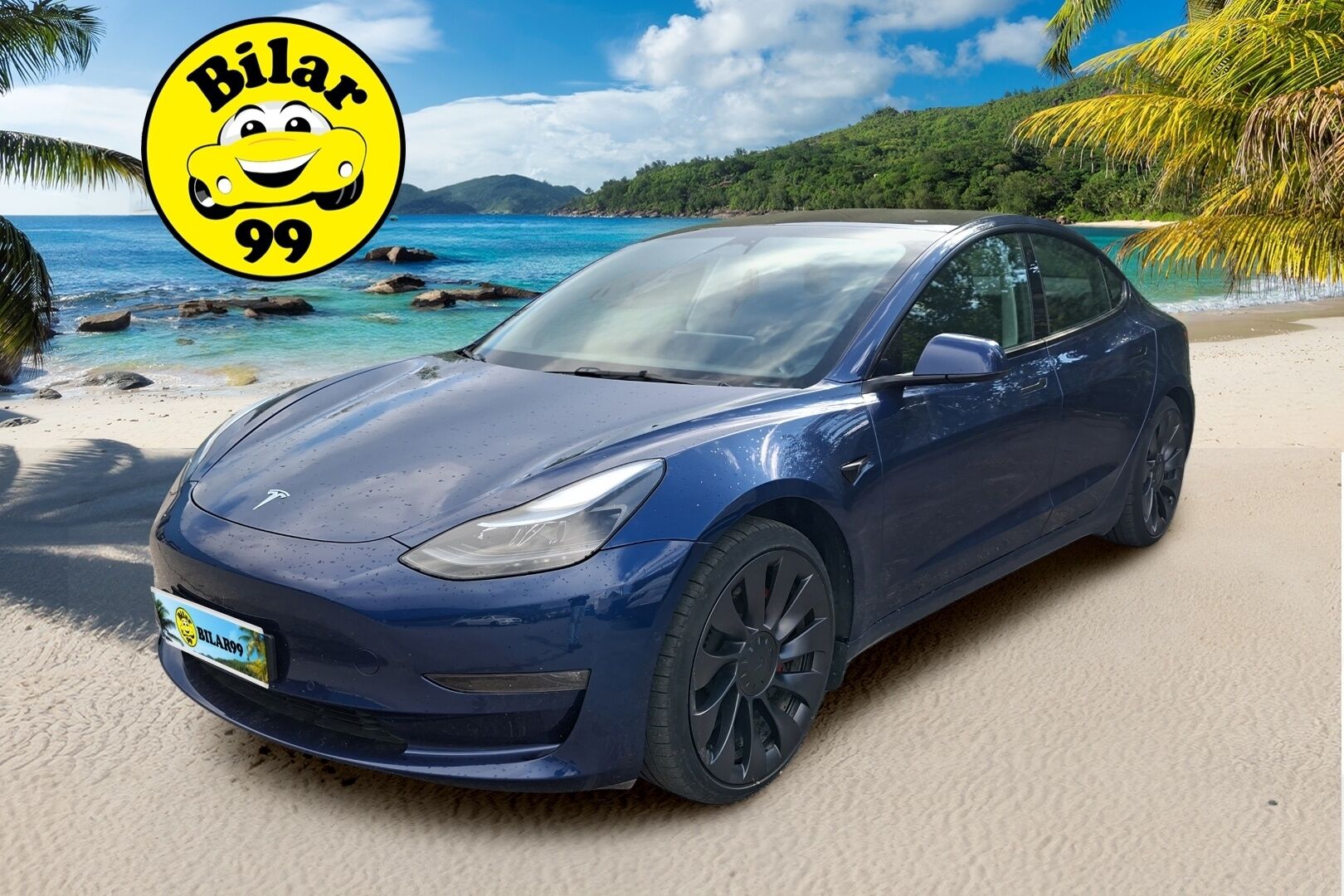 Tesla Model 3 2023 Performance * Lasikatto / Mustat nahat / Adapt.Vakkari / P-kamera * - 3,99 % KORKOTARJOUS TÄHÄN AUTOON 31.8. ASTI! - * Siisti yksilö maltillisilla kilometreillä *