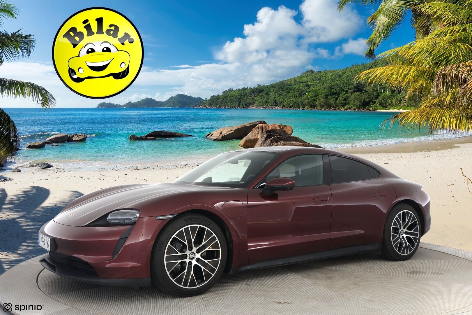 Porsche Taycan 2021 Base - | Sport-Chrono+ | Performance Battery Plus | Adaptiivinen vakionopeudensäädin | BOSE | 14-Suuntaiset istuimet | Lasikatto | 360-Kamera | Kahdet renkaat | Lämpöpumppu |
