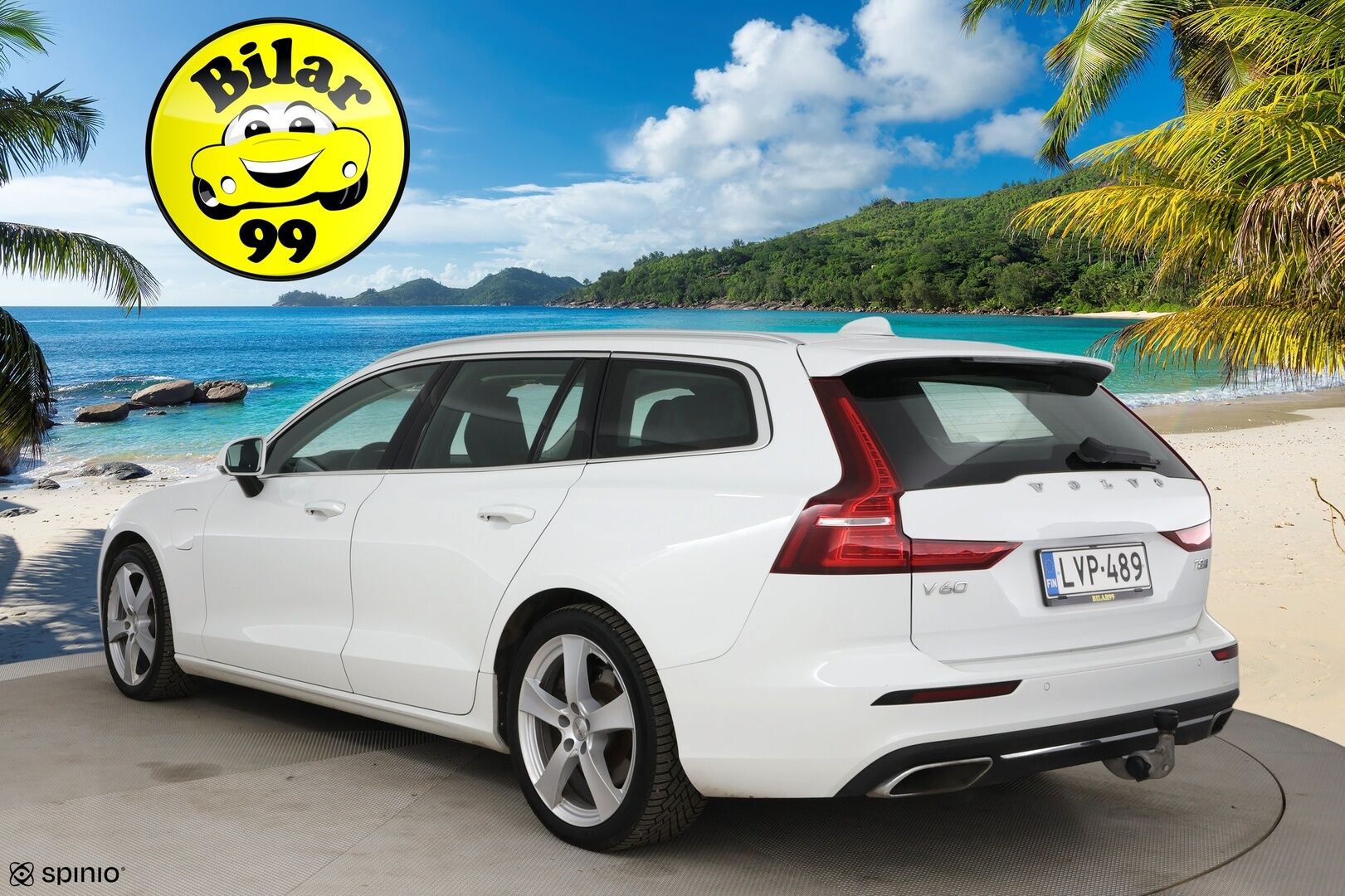 Volvo V60 2019 T8 AWD Inscription aut / Adapt. vak / Vetokoukku / Webasto / Panorama / Keyless / LED-Lisävalo - Navi / Lämmitettävä Ohjauspyörä / Hihna vaihdettu! - HULLU BLACKWEEK KORKOTARJOUS 2,49%