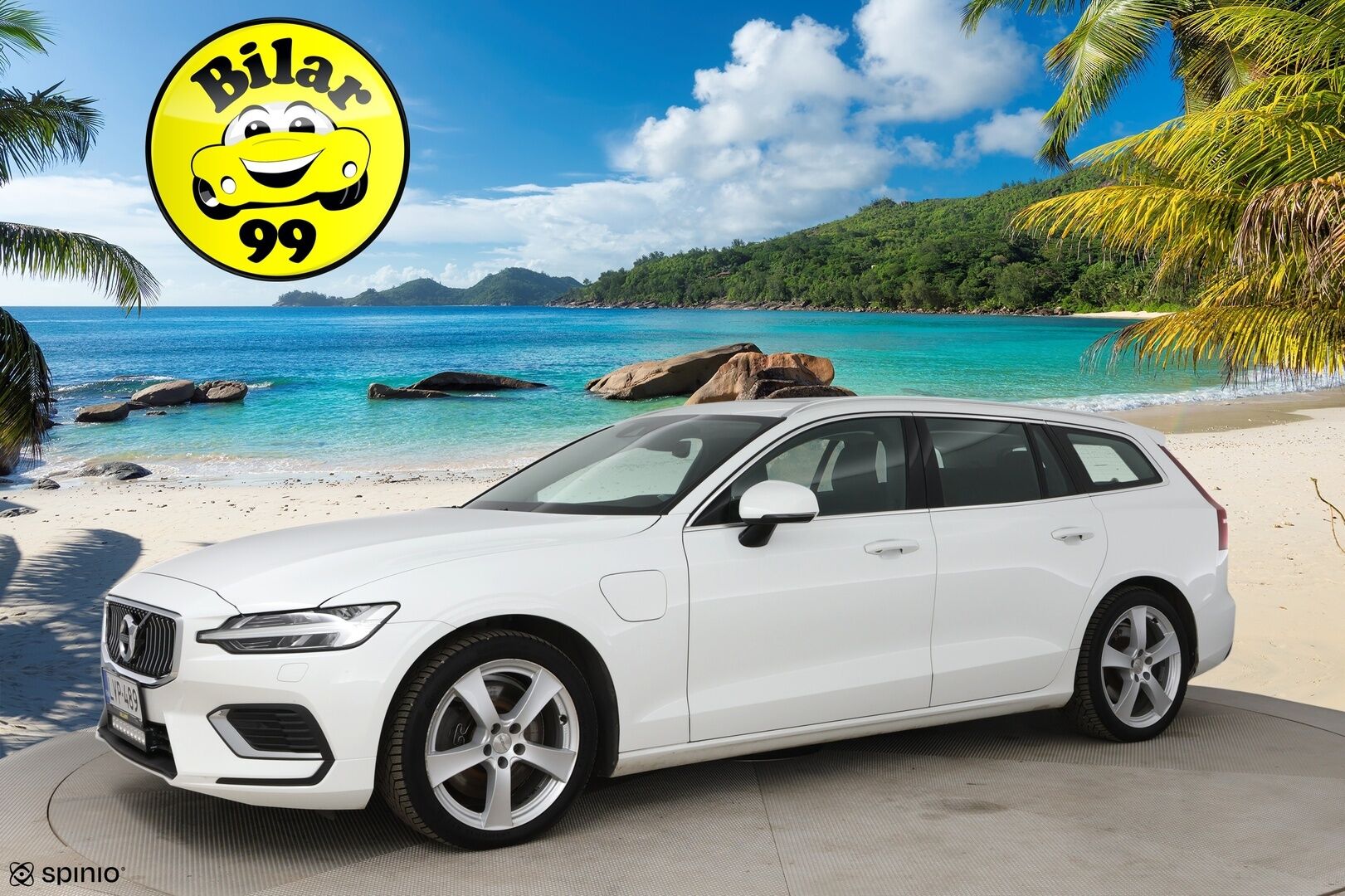 Volvo V60 2019 T8 AWD Inscription aut / Adapt. vak / Vetokoukku / Webasto / Panorama / Keyless / LED-Lisävalo - Navi / Lämmitettävä Ohjauspyörä / Hihna vaihdettu!