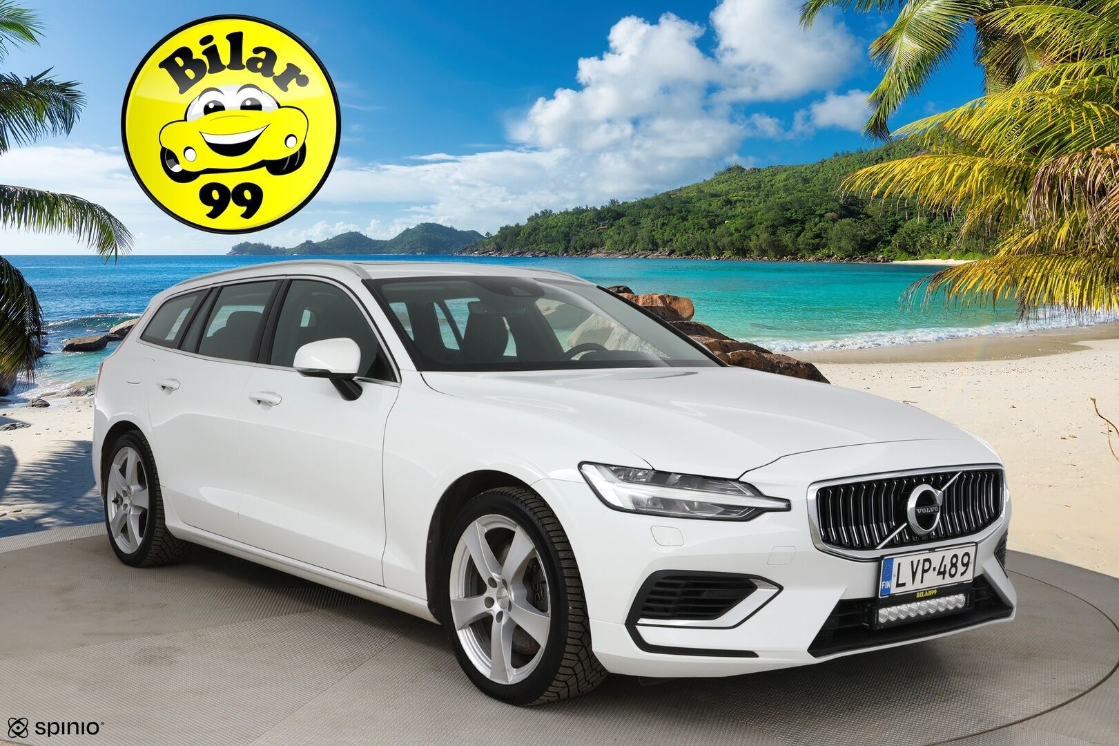 Volvo V60 2019 T8 AWD Inscription aut / Adapt. vak / Vetokoukku / Webasto / Panorama / Keyless / LED-Lisävalo - Navi / Lämmitettävä Ohjauspyörä / Hihna vaihdettu!