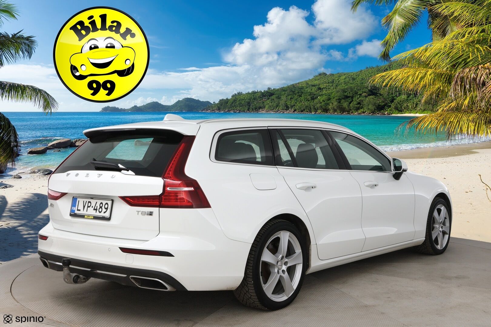 Volvo V60 2019 T8 AWD Inscription aut / Adapt. vak / Vetokoukku / Webasto / Panorama / Keyless / LED-Lisävalo - Navi / Lämmitettävä Ohjauspyörä / Hihna vaihdettu! - HULLU BLACKWEEK KORKOTARJOUS 2,49%