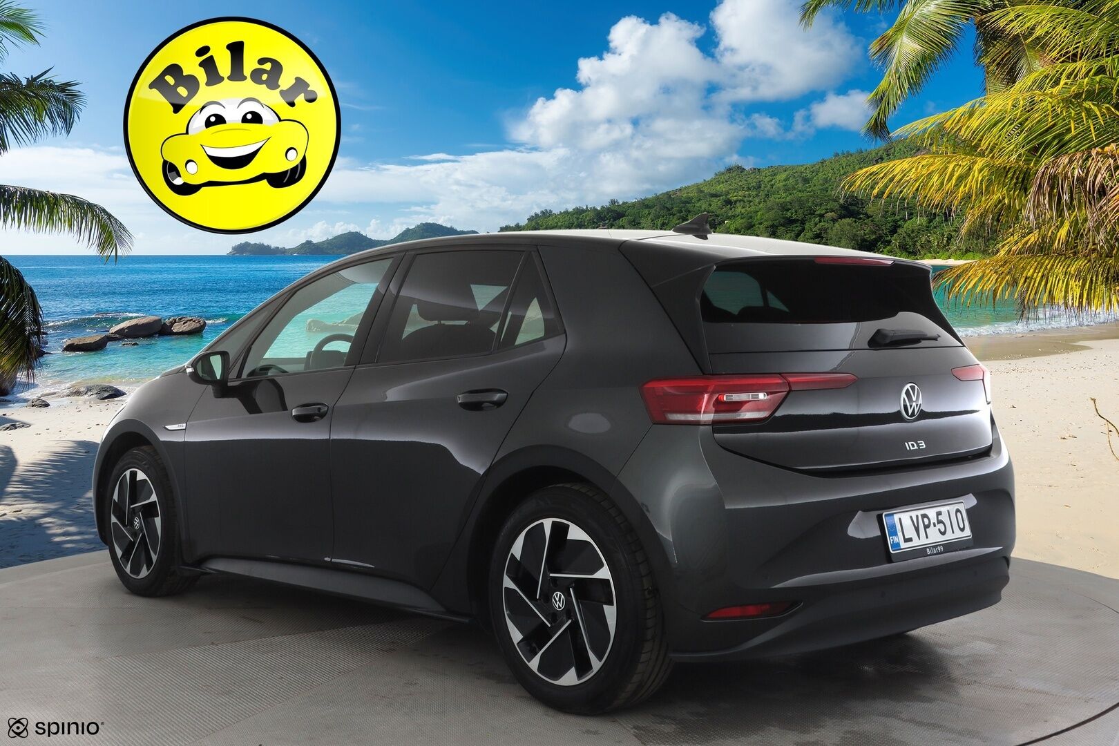 Volkswagen ID.3 2021 Pro Performance Business 150 kW, akku 58 kWh - | ACC | ILP | IQ.Light | P.kamera | Lane assist | Keyless | Ambient | Navi | Apple & Android | 2x renkaat aluin | Merkkihuollot | 