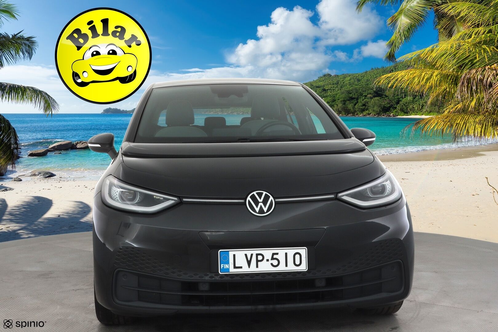 Volkswagen ID.3 2021 Pro Performance Business 150 kW, akku 58 kWh - | ACC | ILP | IQ.Light | P.kamera | Lane assist | Keyless | Ambient | Navi | Apple & Android | 2x renkaat aluin | Merkkihuollot | 