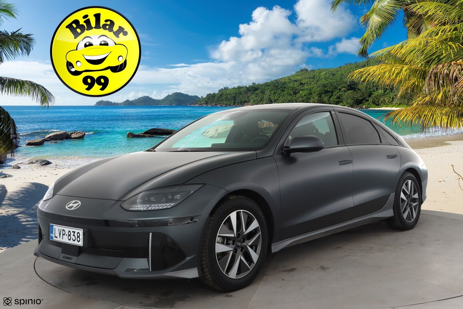 Hyundai IONIQ 6 2025 229 hv Premium Ultra Charged Edition * ILP / ACC / LED / 360 / Muistipenkki / HUD / Bose / Navi / Keyless * - 1-om Suomi-auto / Akku kuntotarkastettu / Kahdet renkaat aluvanteilla