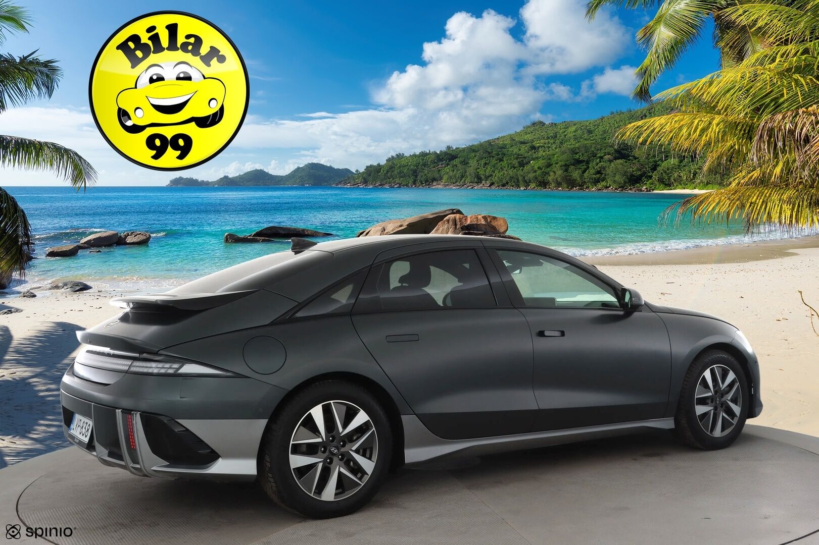 Hyundai IONIQ 6 2025 229 hv Premium Ultra Charged Edition * ILP / ACC / LED / 360 / Muistipenkki / HUD / Bose / Navi / Keyless * - 1-om Suomi-auto / Akku kuntotarkastettu / Kahdet renkaat aluvanteilla