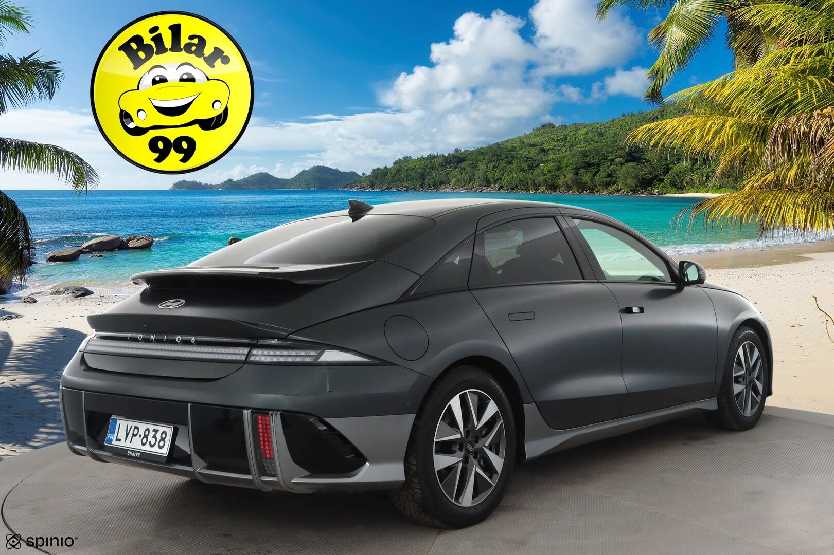 Hyundai IONIQ 6 2025 229 hv Premium Ultra Charged Edition * ILP / ACC / LED / 360 / Muistipenkki / HUD / Bose / Navi / Keyless * - 1-om Suomi-auto / Akku kuntotarkastettu / Kahdet renkaat aluvanteilla