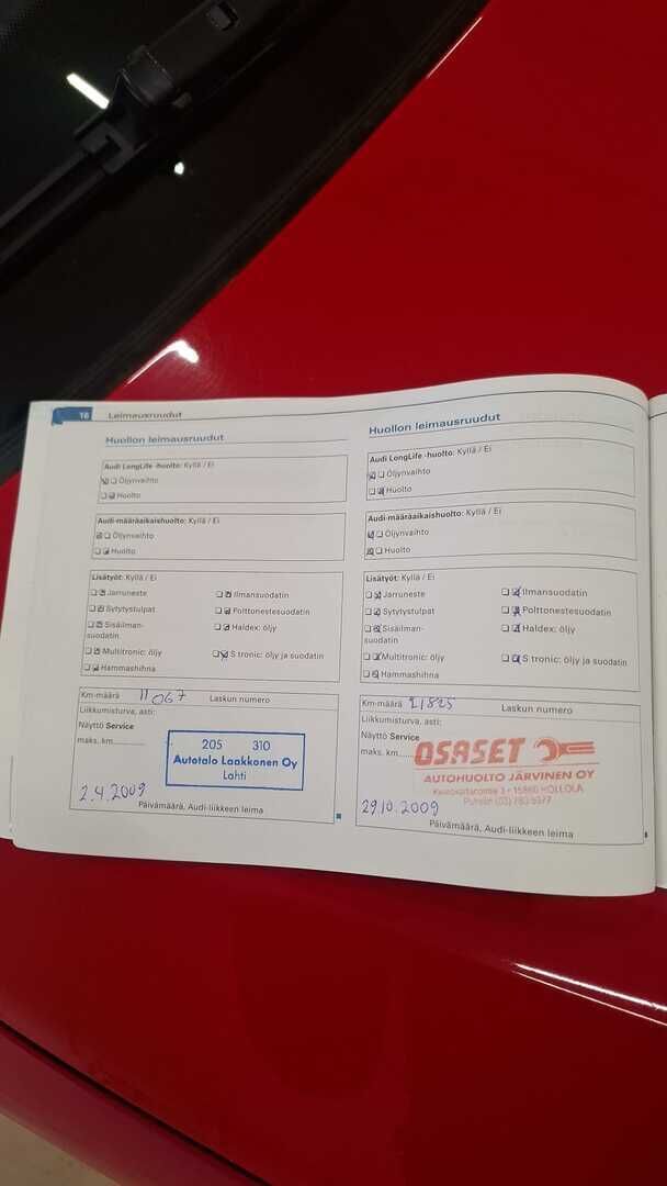 Audi A4 2008 YritysOutlet - Myydään vain yrityksille -  25.6 Katsastettu! | Jakoketju vaihdettu | Lohko+sisä | Suomi-auto | Kahdet hyvät renkaat alumiinivanteilla