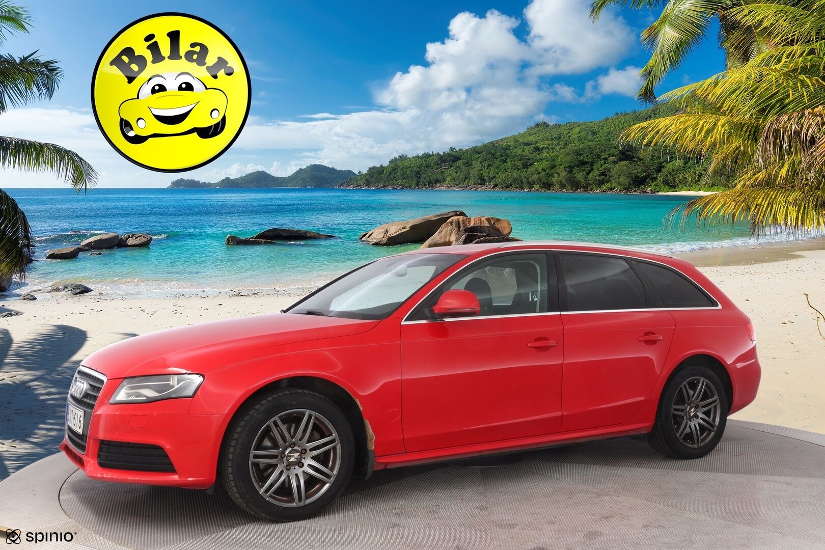 Audi A4 2008 YritysOutlet - Myydään vain yrityksille -  25.6 Katsastettu! | Jakoketju vaihdettu | Lohko+sisä | Suomi-auto | Kahdet hyvät renkaat alumiinivanteilla