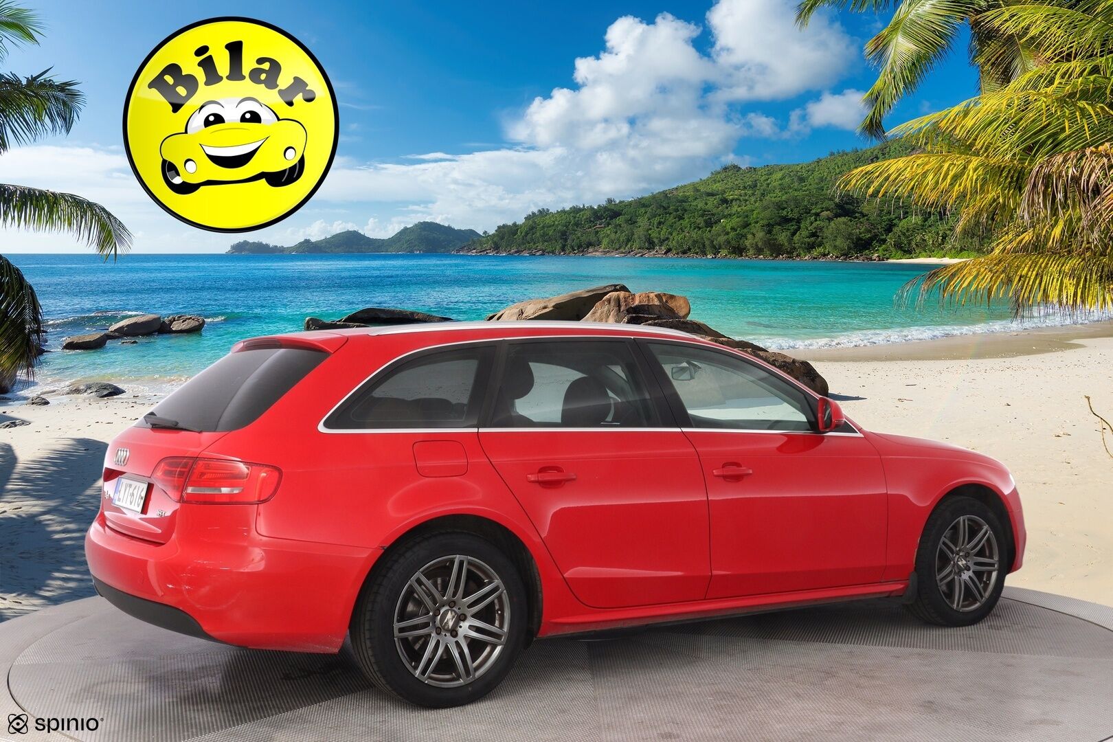 Audi A4 2008 YritysOutlet - Myydään vain yrityksille -  25.6 Katsastettu! | Jakoketju vaihdettu | Lohko+sisä | Suomi-auto | Kahdet hyvät renkaat alumiinivanteilla