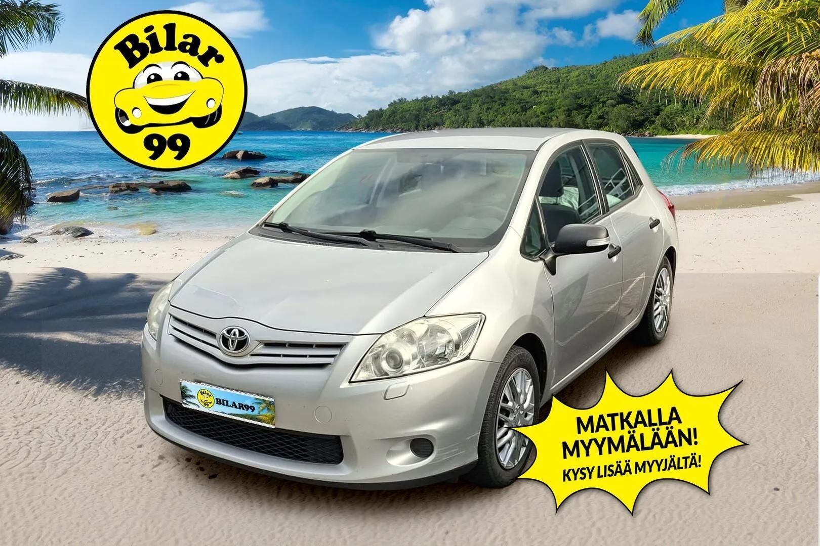 Toyota Auris 2010 1,6 Valvematic Linea Terra 5ov - Suomi- auto | Merkkihuollot | Lohkolämmitin | AUX | Kolmet renkaat vanteineen