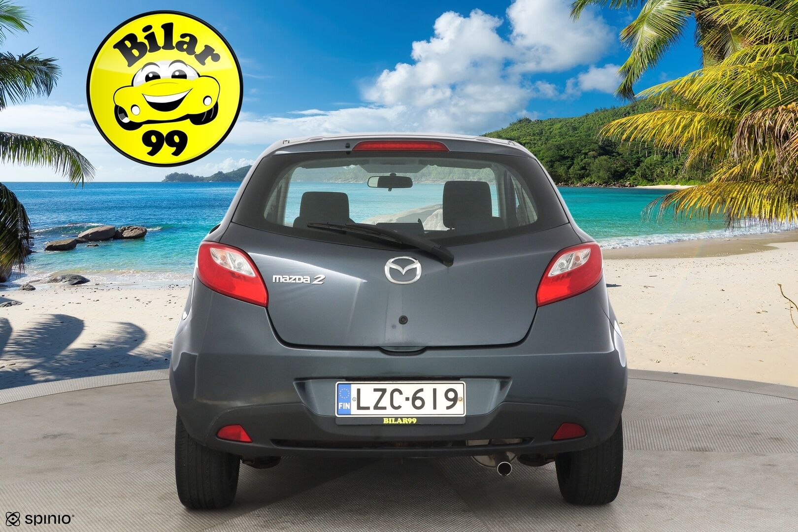 Mazda Mazda2 2011 1,3 90 Year Edition 5MT Z22** Lohko / Manuaali / Siisti** - Kahdet hyvät renkaat ja kattava huoltohistoria!