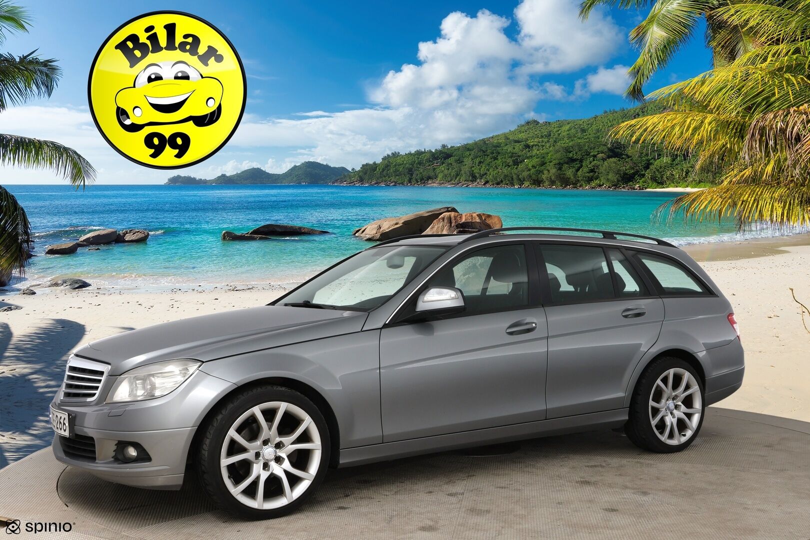 Mercedes-Benz C 2008 C 200 CDI Farmari (AC) 4ov 2148cm3 A / Myydään huutokaupat.com:issa!