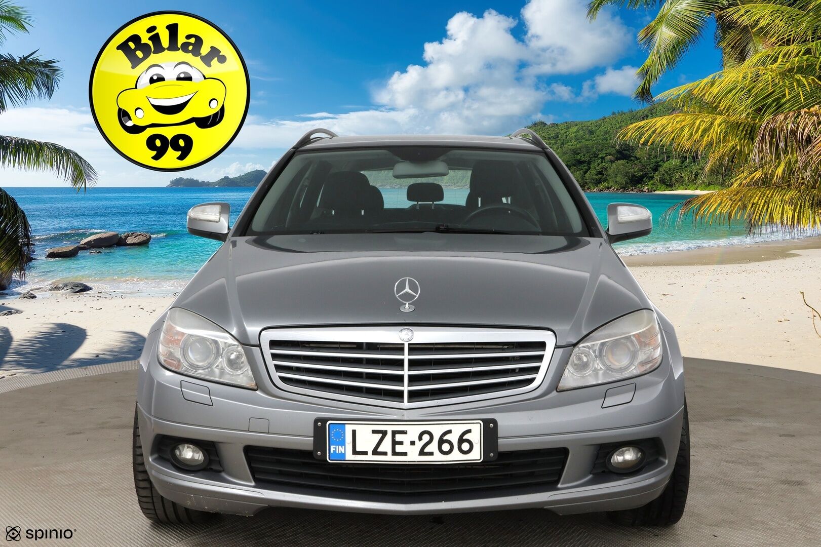 Mercedes-Benz C 2008 C 200 CDI Farmari (AC) 4ov 2148cm3 A / Myydään huutokaupat.com:issa!