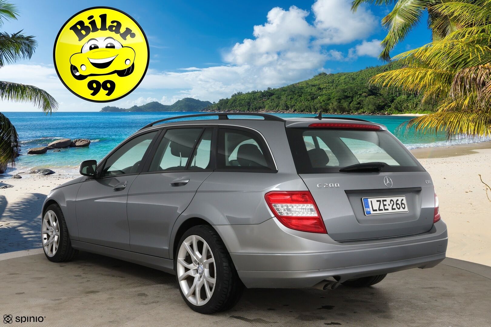 Mercedes-Benz C 2008 C 200 CDI Farmari (AC) 4ov 2148cm3 A / Myydään huutokaupat.com:issa!