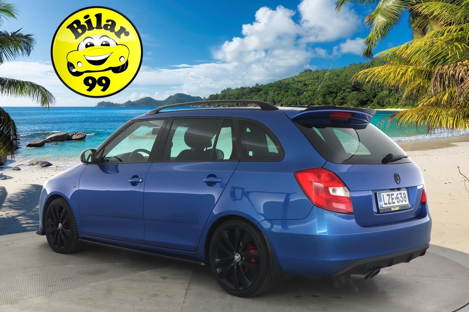 Skoda Fabia 2010 Combi 1,4 TSI RS DSG Autom. *Vakkari / Xenonit / Sporttipenkit / Maxton Design Lipat* - *Suomi Auto / 2x renkaat / Hieno väri*