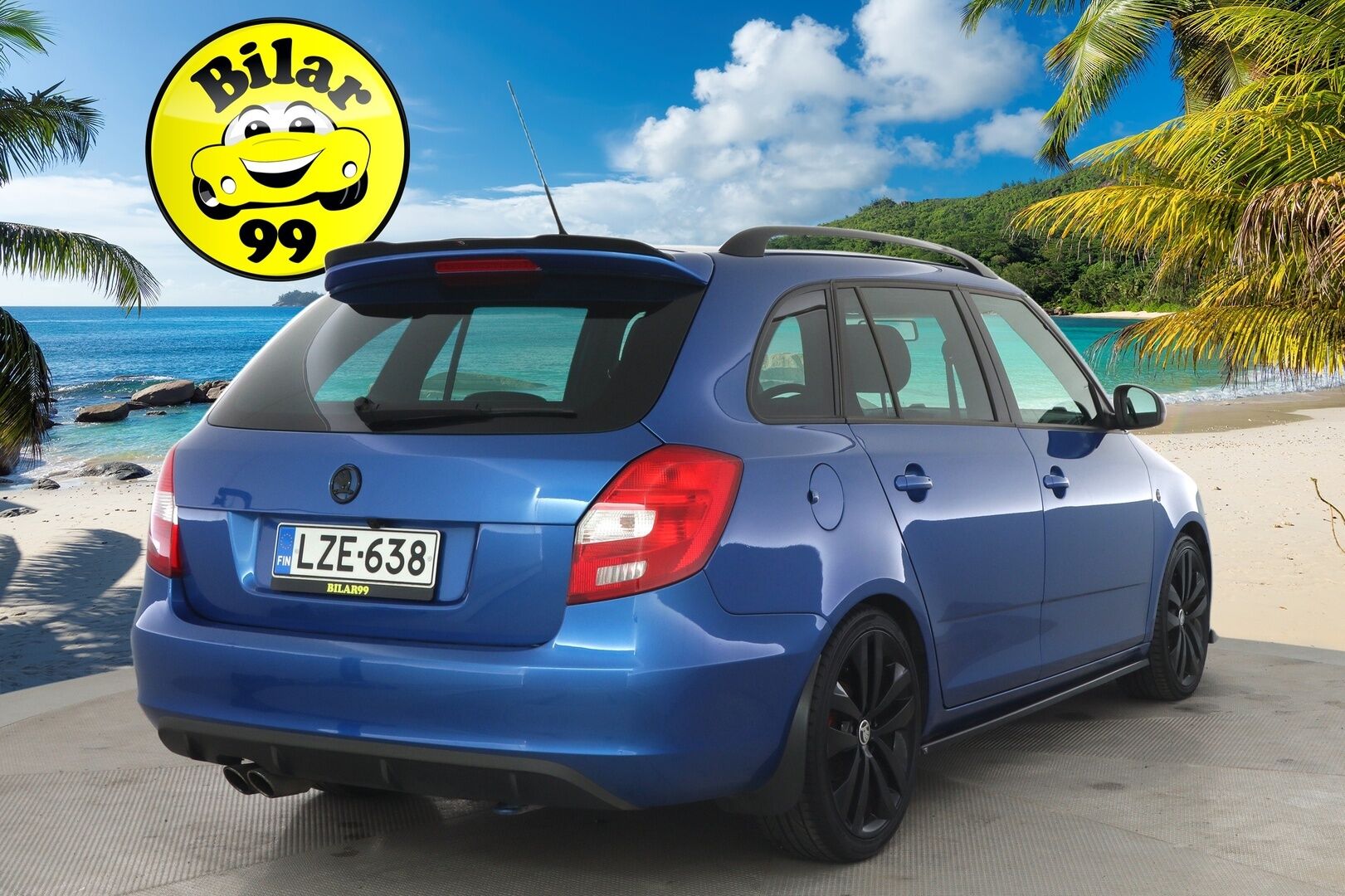 Skoda Fabia 2010 Combi 1,4 TSI RS DSG Autom. *Vakkari / Xenonit / Sporttipenkit / Maxton Design Lipat* - *Suomi Auto / 2x renkaat / Hieno väri*