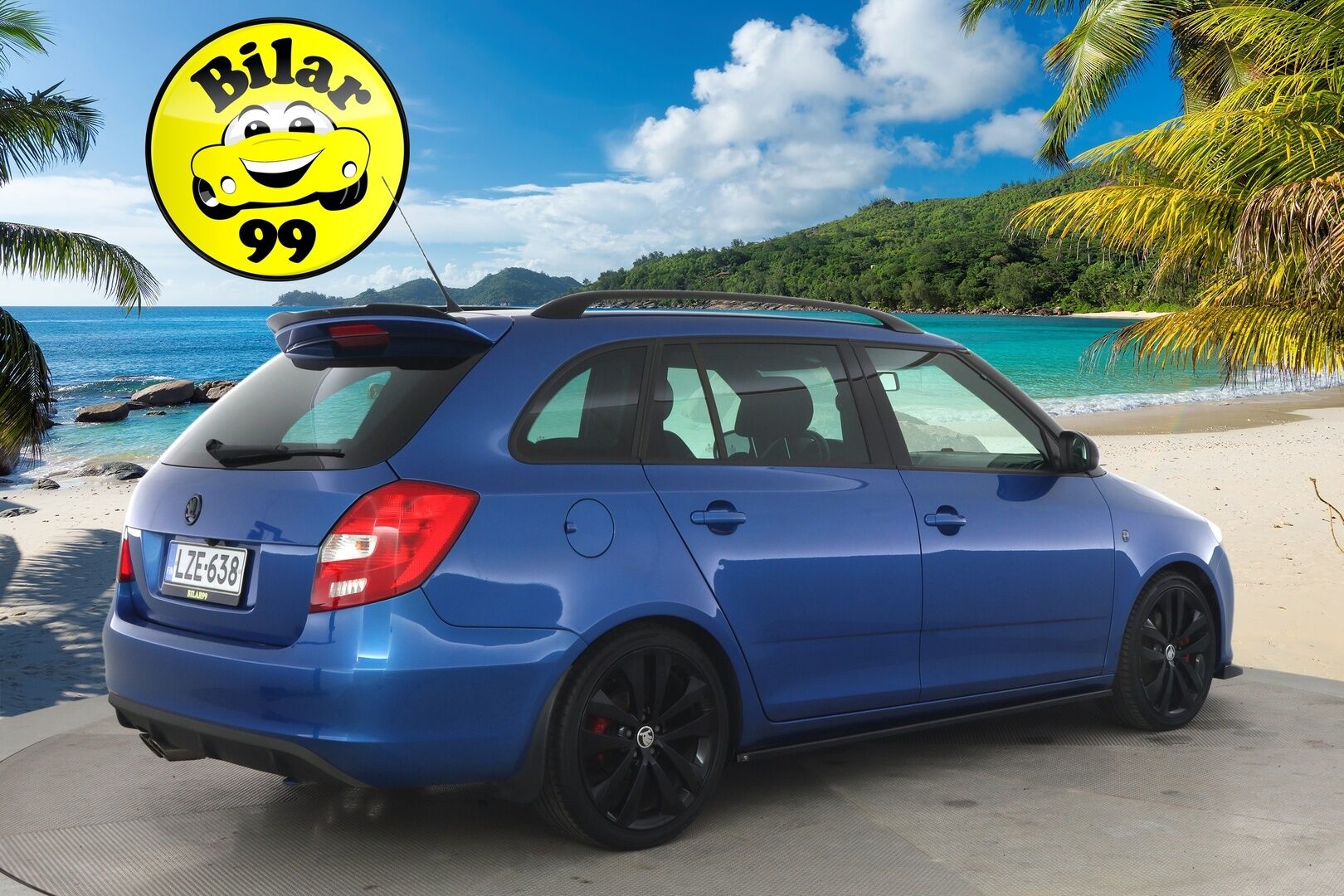 Skoda Fabia 2010 Combi 1,4 TSI RS DSG Autom. *Vakkari / Xenonit / Sporttipenkit / Maxton Design Lipat* - *Suomi Auto / 2x renkaat / Hieno väri*