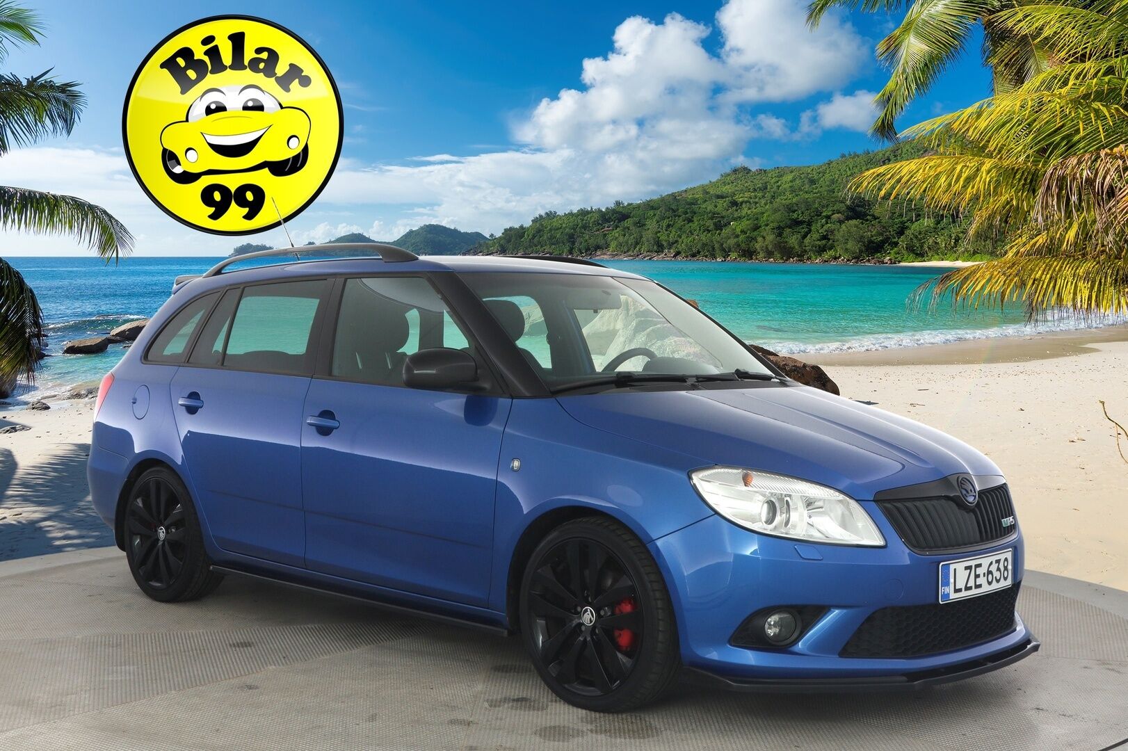 Skoda Fabia 2010 Combi 1,4 TSI RS DSG Autom. *Vakkari / Xenonit / Sporttipenkit / Maxton Design Lipat* - *Suomi Auto / 2x renkaat / Hieno väri*