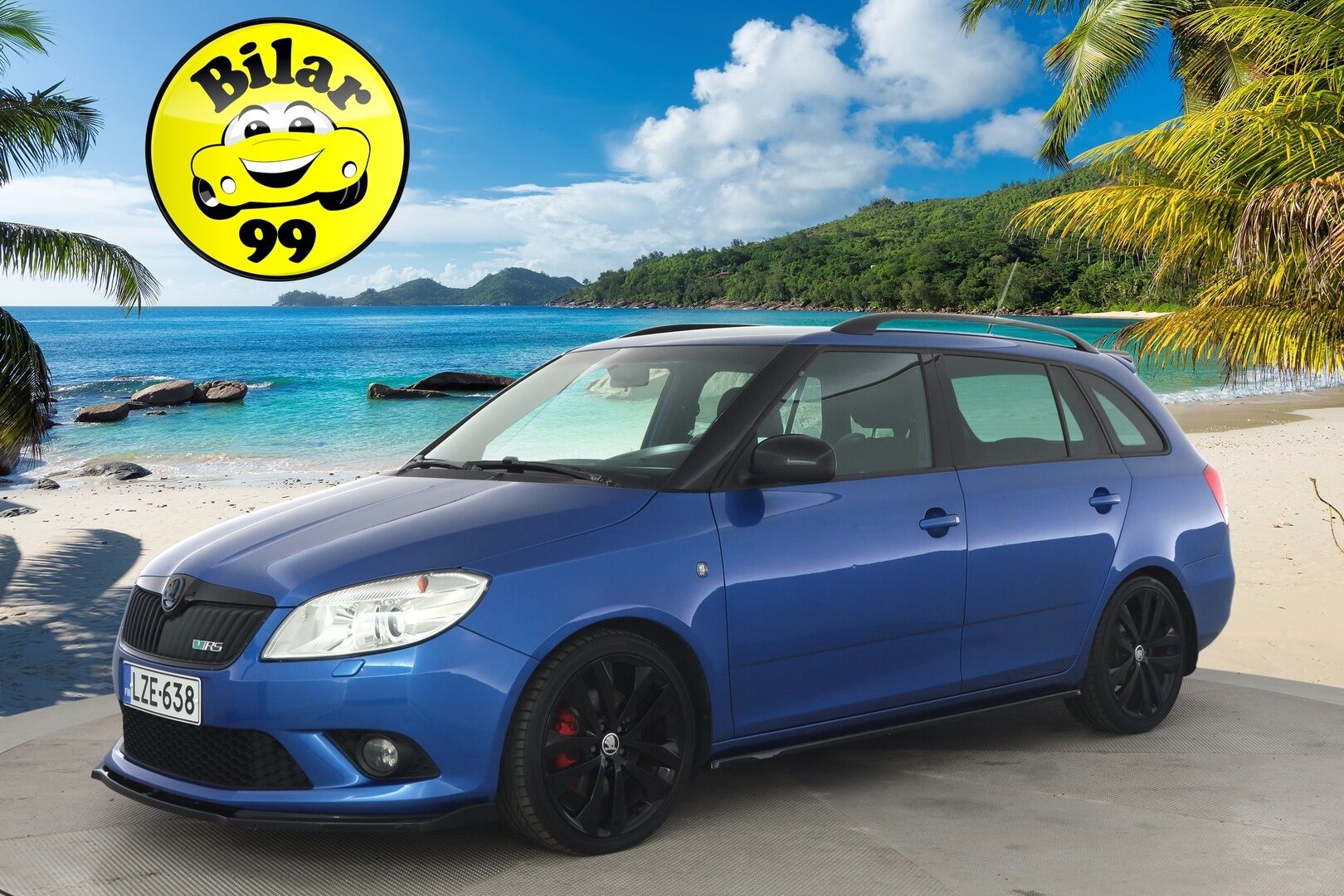 Skoda Fabia 2010 Combi 1,4 TSI RS DSG Autom. *Vakkari / Xenonit / Sporttipenkit / Maxton Design Lipat* - *Suomi Auto / 2x renkaat / Hieno väri*