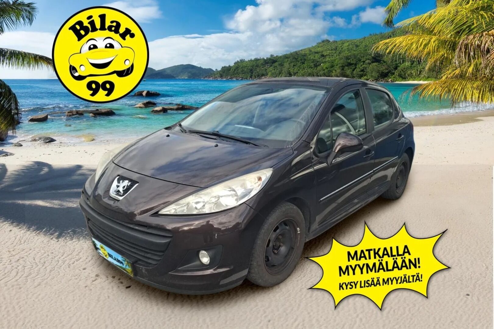 Peugeot 207 2011 Access VTi 95 5-ov. Limited * Lohkolämmitin / Upea metalliväri / Ilmastointi* - Varmatoimisella 1.4 VTI tekniikalla. Juuri katsastettu, kahdet hyvät renkaat & lohkolämmitin!