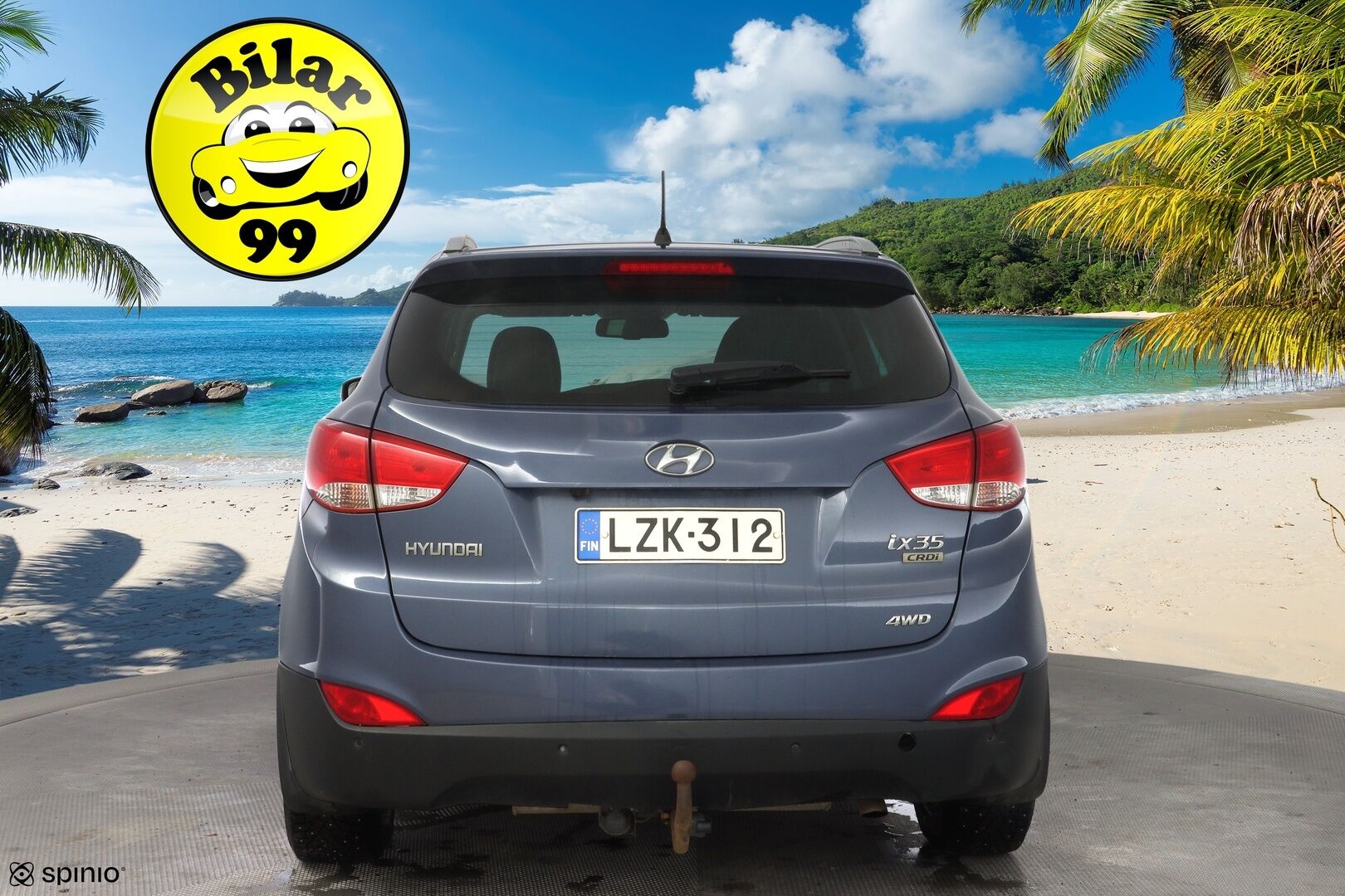 Hyundai ix35 2012 2.0 CRDi-R 4WD 100kW 6MT Premium *Myydään huutokaupat.com sivulla* - Suomi-auto / Kattoluukku / Nahkasisusta / Kamera / Koukku / Lohko