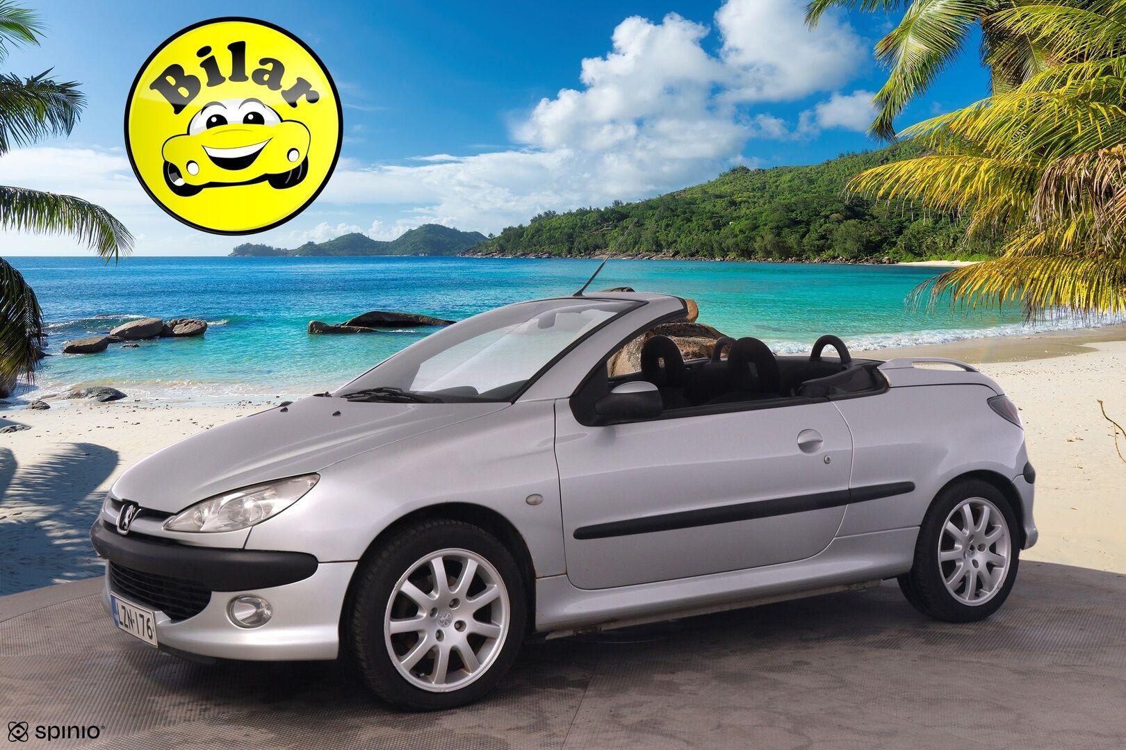 Peugeot 206 2003 CC 1.6 109hv *Mydään huutokaupat.com*