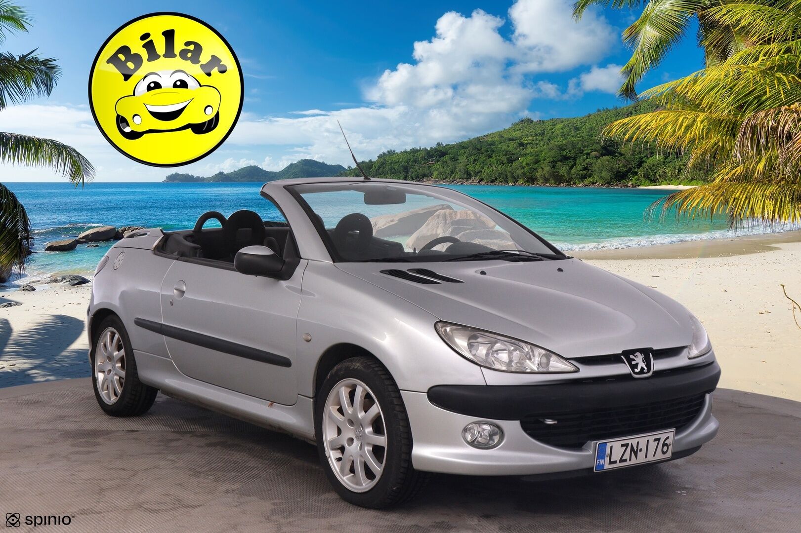 Peugeot 206 2003 CC 1.6 109hv *Mydään huutokaupat.com*