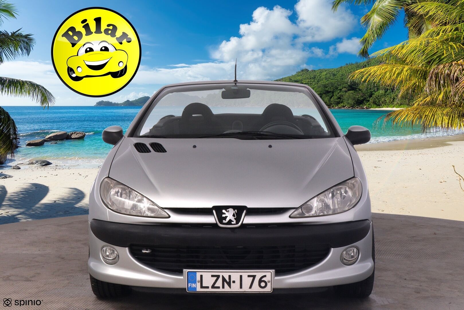 Peugeot 206 2003 CC 1.6 109hv *Mydään huutokaupat.com*