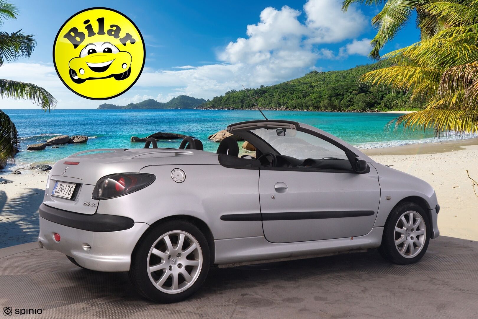 Peugeot 206 2003 CC 1.6 109hv *Mydään huutokaupat.com*