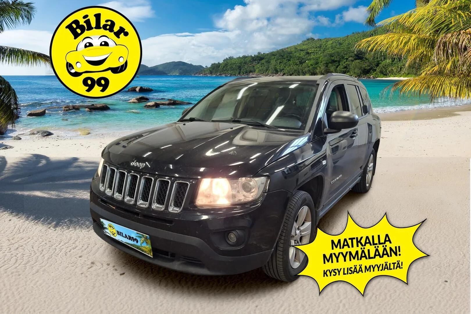 Jeep Compass 2012 4x2 2,0 M5 Sport - YritysOutlet - Myydään vain yrityksille - | JUURI TULLUT | Lohko + Sisä | Vakkari | Bluetooth | 2 x renkaat ja vanteet | – Tämä auto myydään YritysOutlet -valikoimasta vain yritykselle