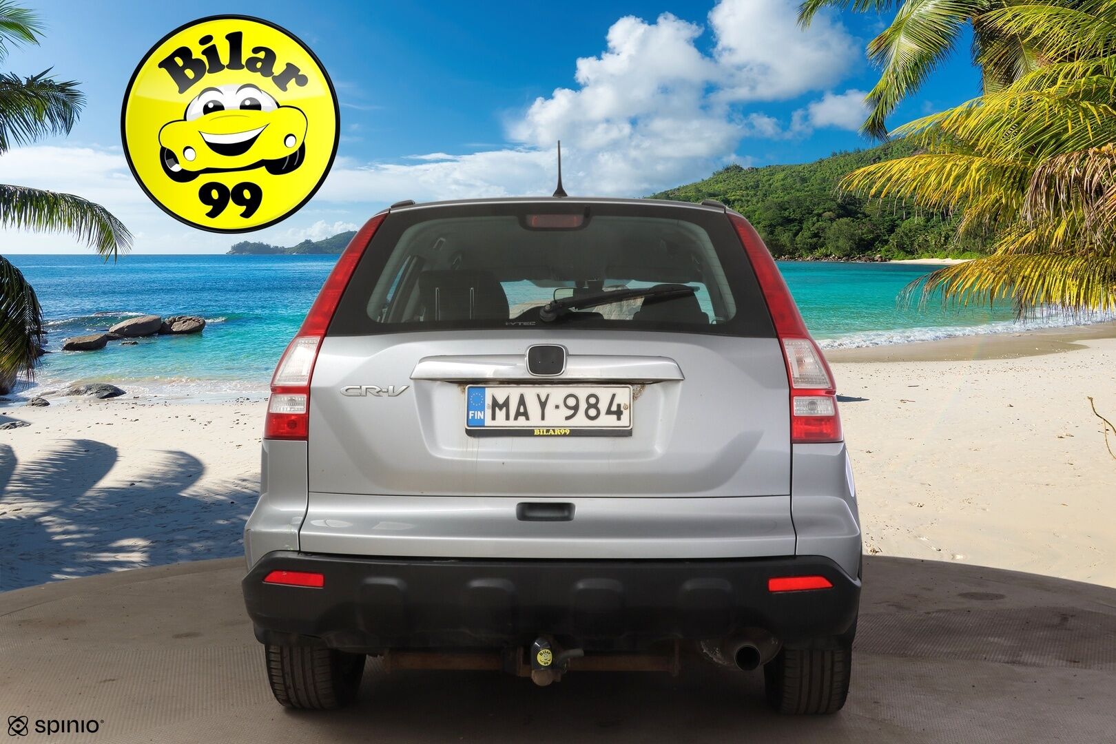 Honda CR-V 2008 2,0i Elegance AT 4WD Business * Vetokoukku / Vakionopeudensäädin / Automaattinen ilmastointi * - Suomi-auto / 2x Renkaat ja vanteet