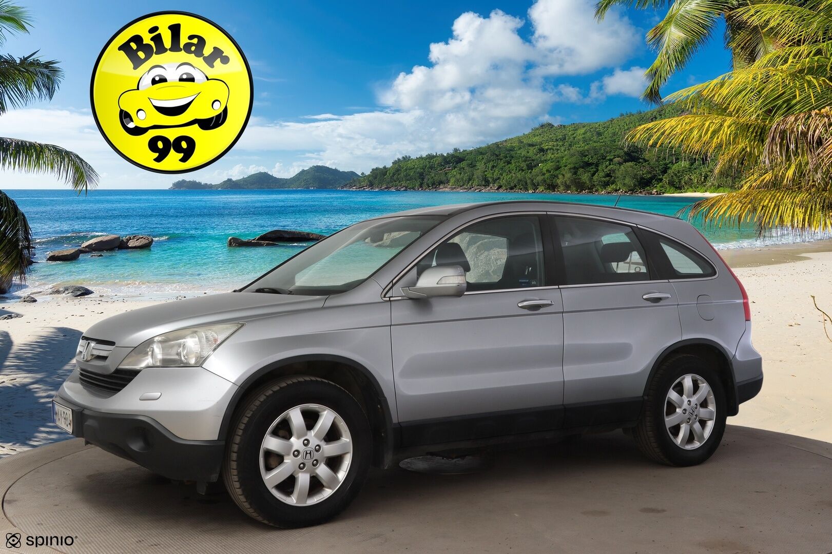 Honda CR-V 2008 2,0i Elegance AT 4WD Business * Vetokoukku / Vakionopeudensäädin / Automaattinen ilmastointi * - Suomi-auto / 2x Renkaat ja vanteet