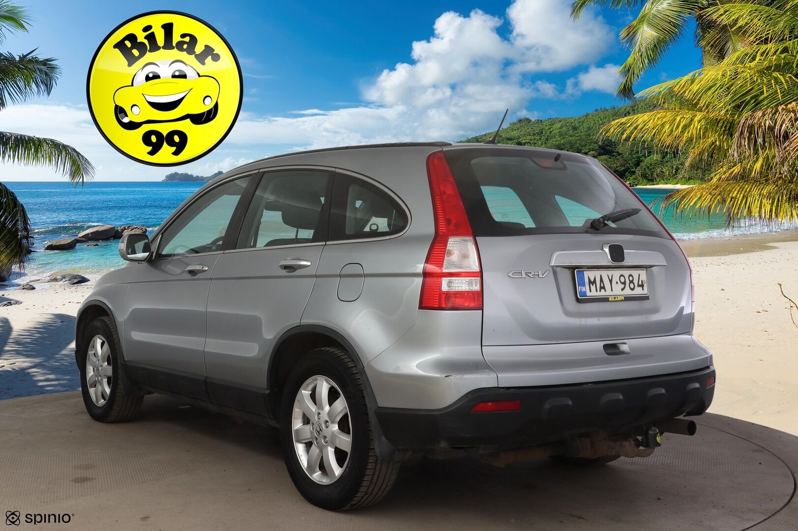 Honda CR-V 2008 2,0i Elegance AT 4WD Business * Vetokoukku / Vakionopeudensäädin / Automaattinen ilmastointi * - Suomi-auto / 2x Renkaat ja vanteet