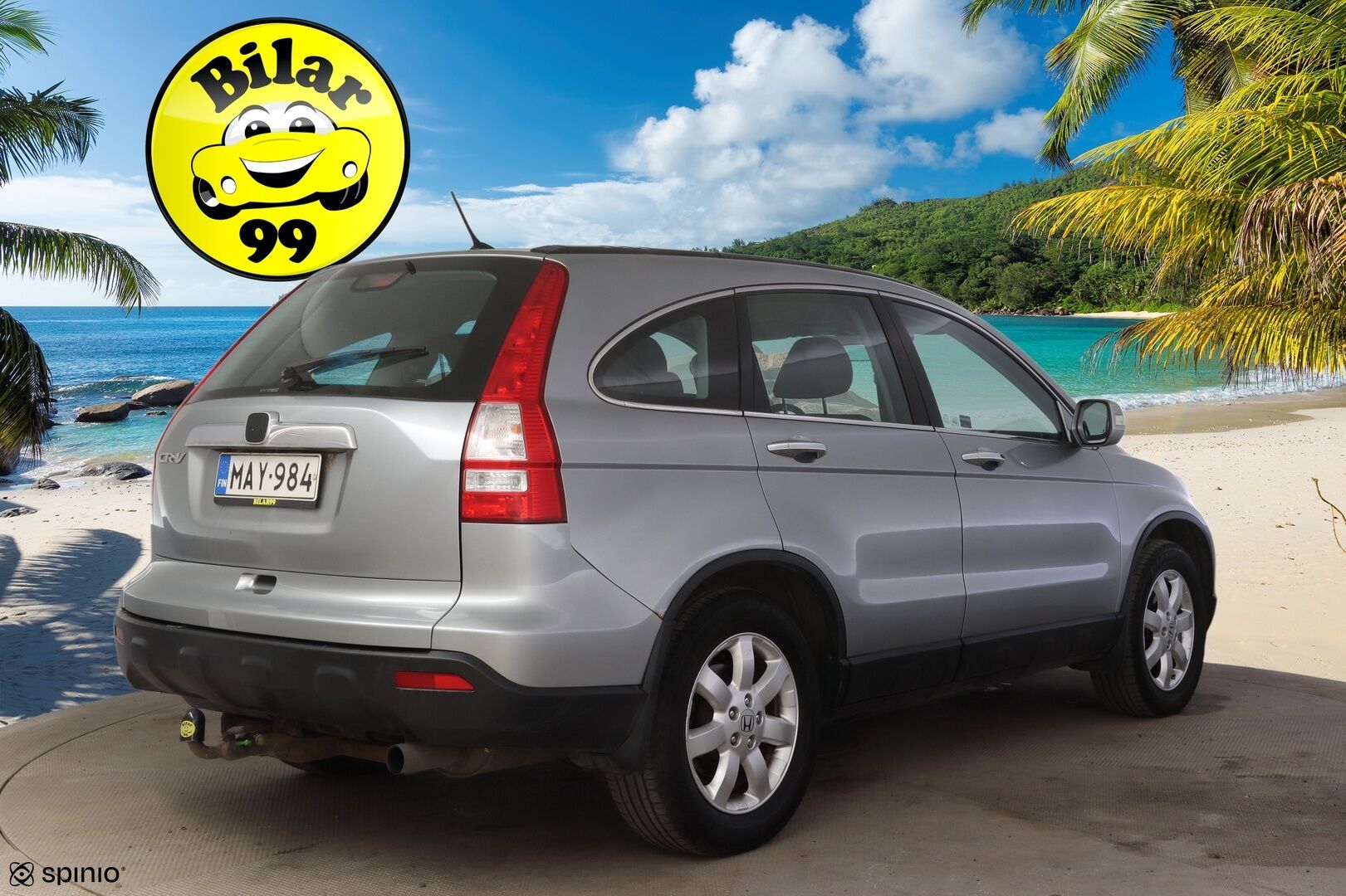 Honda CR-V 2008 2,0i Elegance AT 4WD Business * Vetokoukku / Vakionopeudensäädin / Automaattinen ilmastointi * - Suomi-auto / 2x Renkaat ja vanteet
