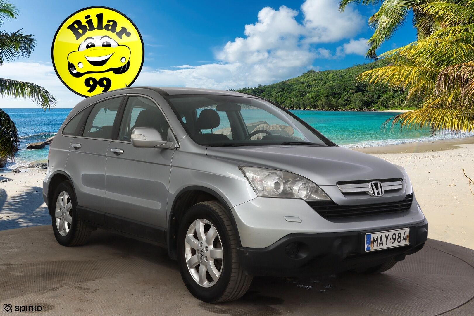 Honda CR-V 2008 2,0i Elegance AT 4WD Business * Vetokoukku / Vakionopeudensäädin / Automaattinen ilmastointi * - Suomi-auto / 2x Renkaat ja vanteet