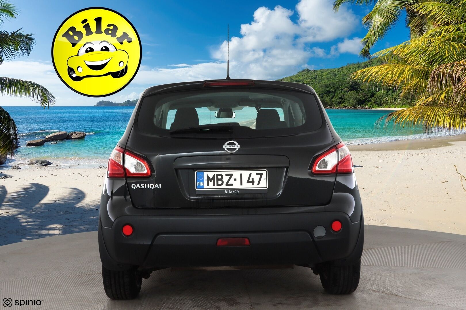 Nissan Qashqai 2010 1,6L Acenta 2WD 5MT Connect MY10 - | P.Kamera | Vakkari | Navi | AC | Penkinlämmittimet | Bluetooth | Facelift | Suomi-auto | Kahdet renkaat |