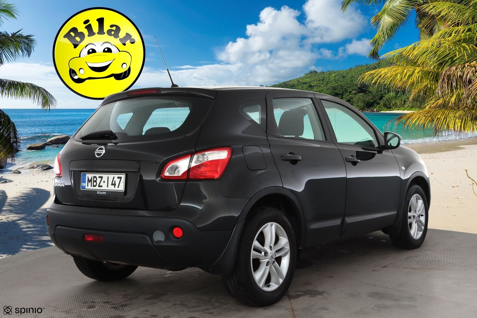 Nissan Qashqai 2010 1,6L Acenta 2WD 5MT Connect MY10 - | P.Kamera | Vakkari | Navi | AC | Penkinlämmittimet | Bluetooth | Facelift | Suomi-auto | Kahdet renkaat |