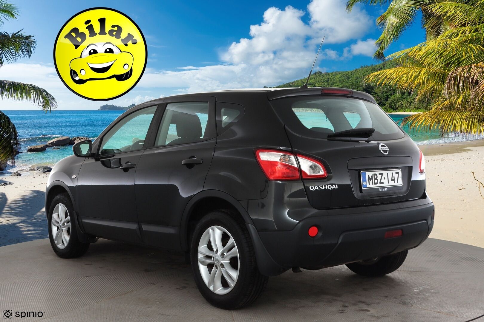 Nissan Qashqai 2010 1,6L Acenta 2WD 5MT Connect MY10 - | P.Kamera | Vakkari | Navi | AC | Penkinlämmittimet | Bluetooth | Facelift | Suomi-auto | Kahdet renkaat |