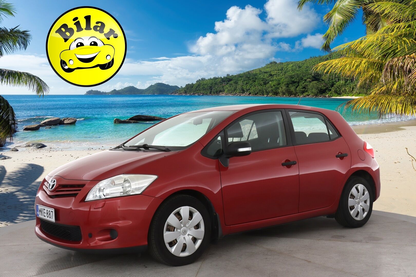 Toyota Auris 2010 1,33 Dual VVT-i Stop & Start Linea Terra 5ov - | 1-OM | Suomi-Auto | Lohkolämmitin sisäpistokkeella | 2 Renkaat | Isofix | 