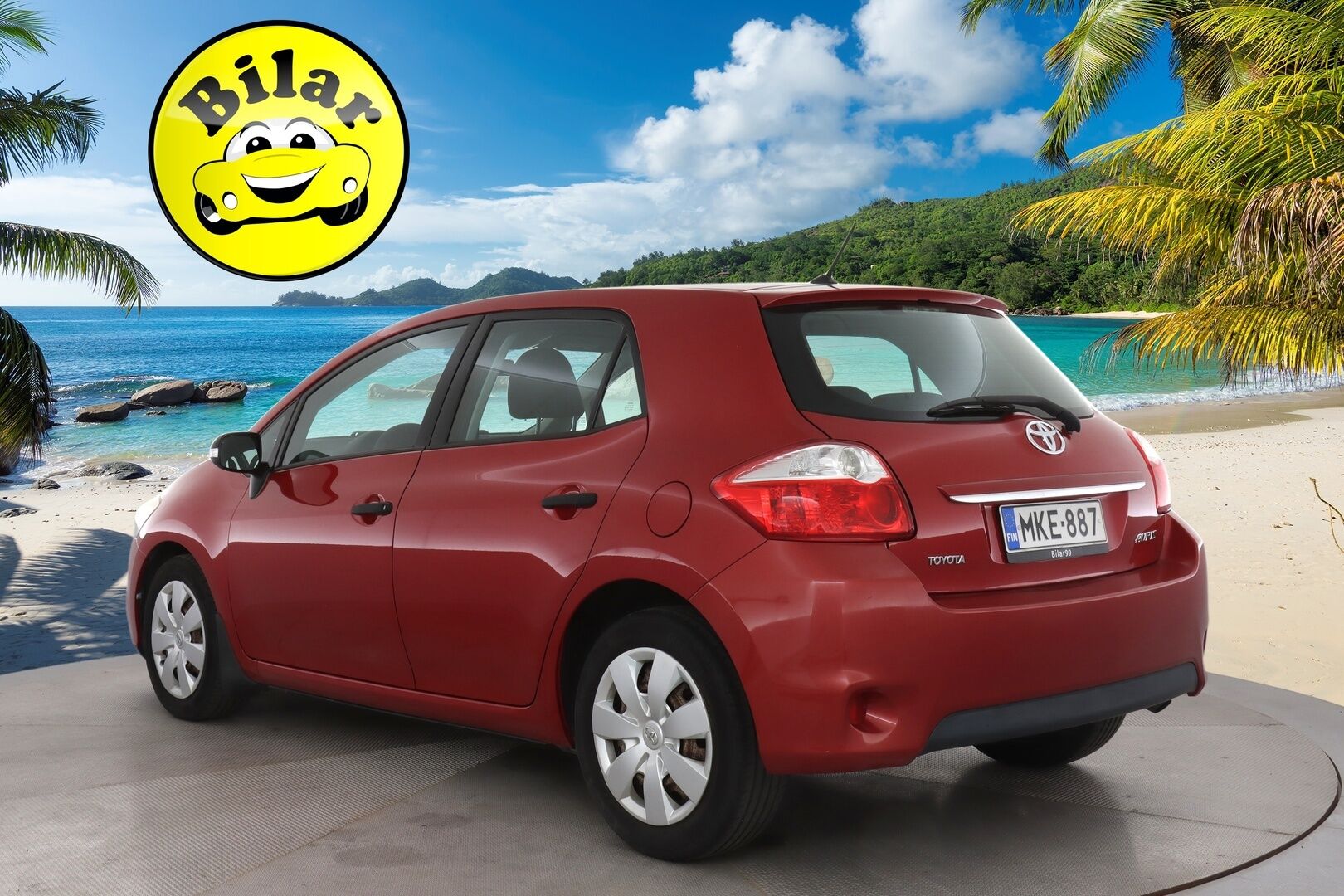 Toyota Auris 2010 1,33 Dual VVT-i Stop & Start Linea Terra 5ov - | 1-OM | Suomi-Auto | Lohkolämmitin sisäpistokkeella | 2 Renkaat | Isofix | 