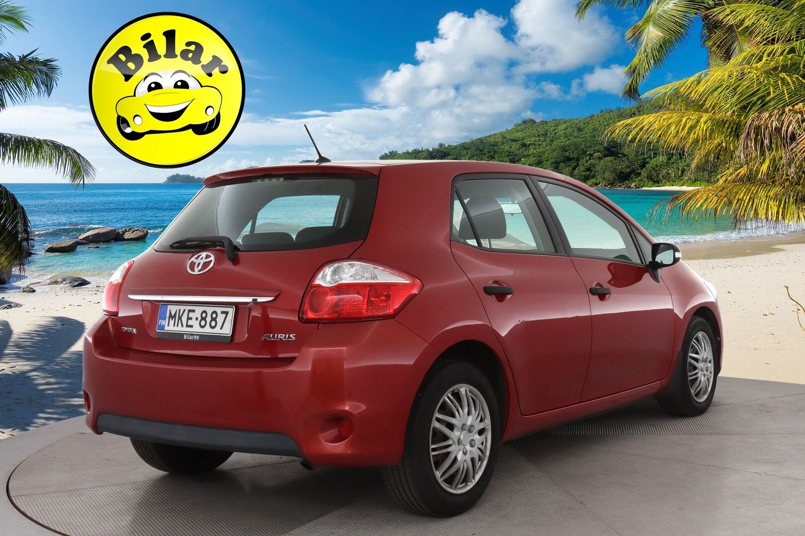 Toyota Auris 2010 1,33 Dual VVT-i Stop & Start Linea Terra 5ov - | 1-OM | Suomi-Auto | Lohkolämmitin sisäpistokkeella | 2 Renkaat | Isofix | 