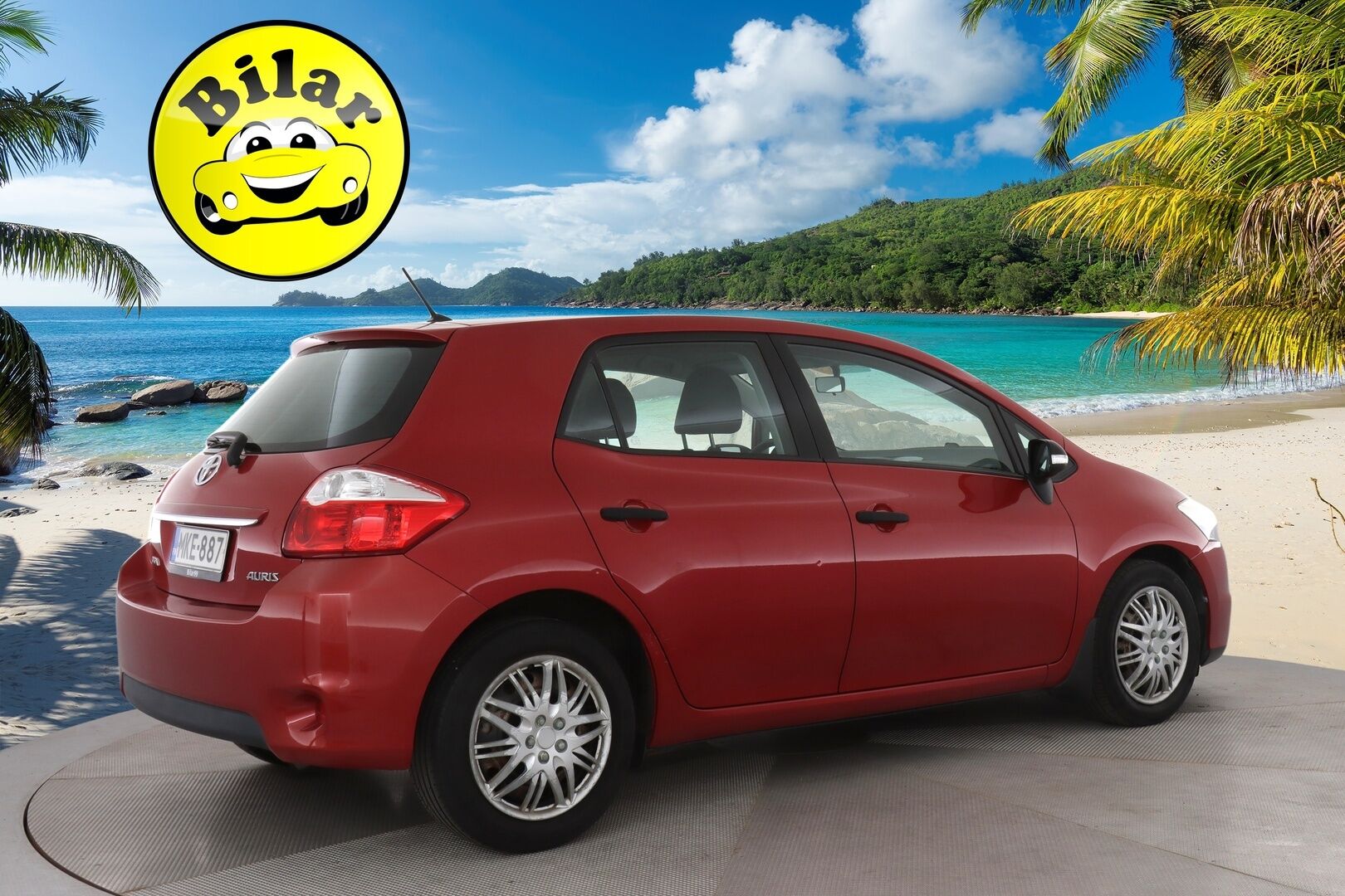 Toyota Auris 2010 1,33 Dual VVT-i Stop & Start Linea Terra 5ov - | 1-OM | Suomi-Auto | Lohkolämmitin sisäpistokkeella | 2 Renkaat | Isofix | 