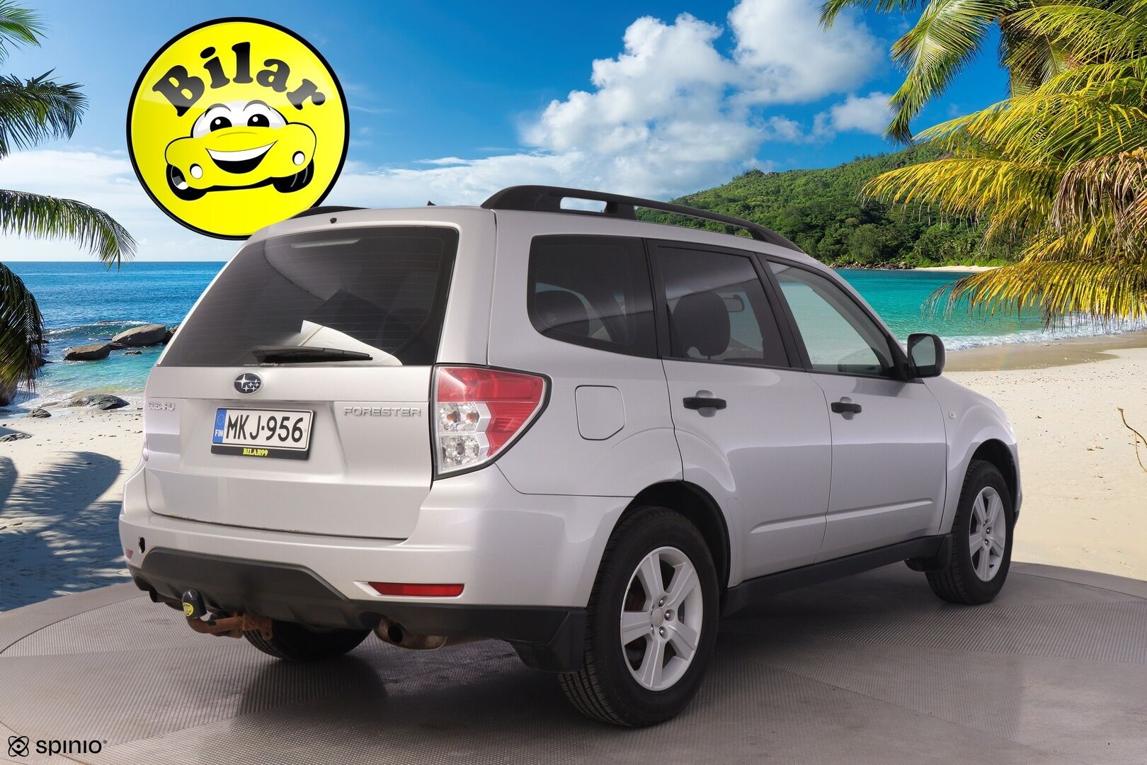 Subaru Forester 2010 X BR 4WD Manuaali - | Koukku | Vakkari | Lohko | Autoilmastointi | LED-lisävalo | Kahdet renkaat | Suomi-auto |