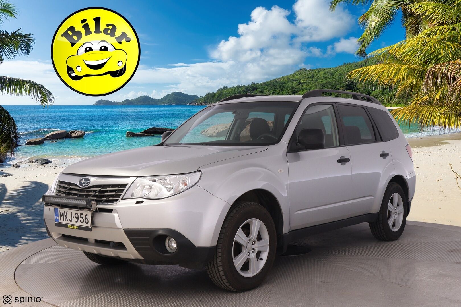Subaru Forester 2010 X BR 4WD Manuaali - | Koukku | Vakkari | Lohko | Autoilmastointi | LED-lisävalo | Kahdet renkaat | Suomi-auto |